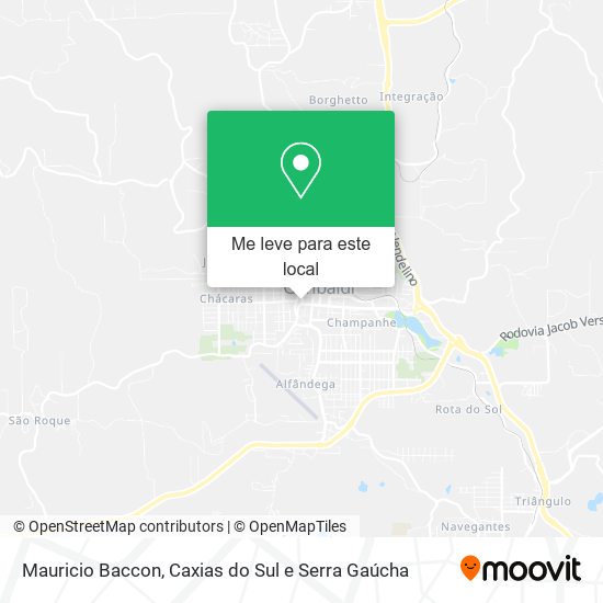 Mauricio Baccon mapa