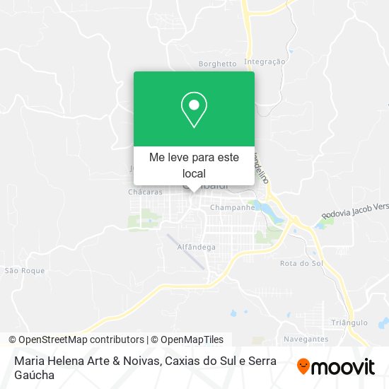 Maria Helena Arte & Noivas mapa