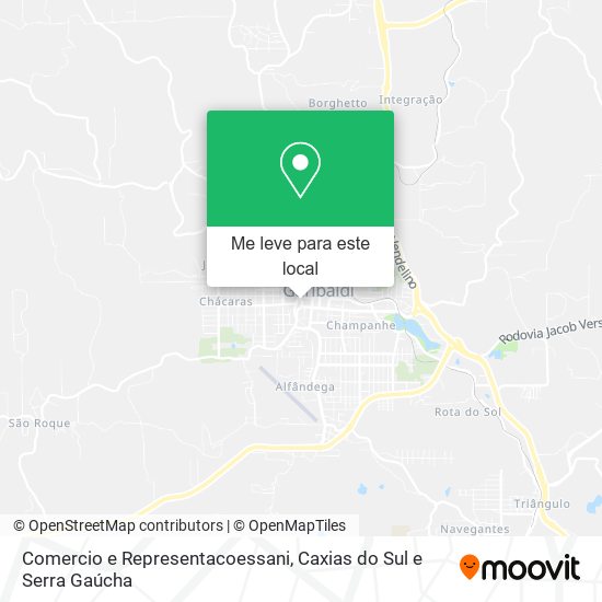 Comercio e Representacoessani mapa