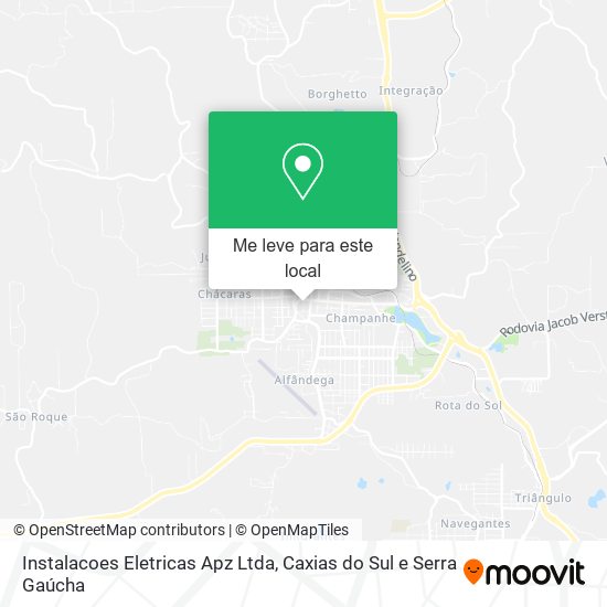 Instalacoes Eletricas Apz Ltda mapa