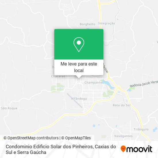 Condominio Edificio Solar dos Pinheiros mapa