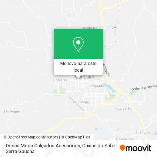 Donna Moda Calçados Acessórios mapa