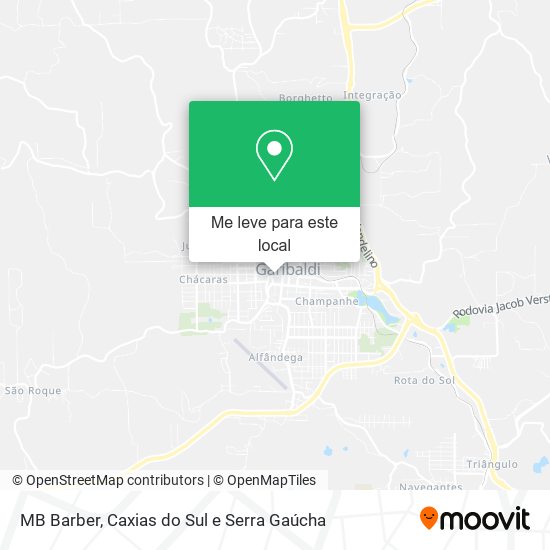 MB Barber mapa