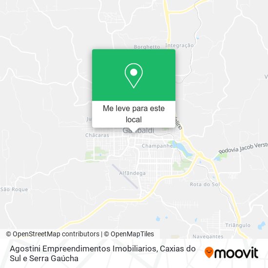 Agostini Empreendimentos Imobiliarios mapa
