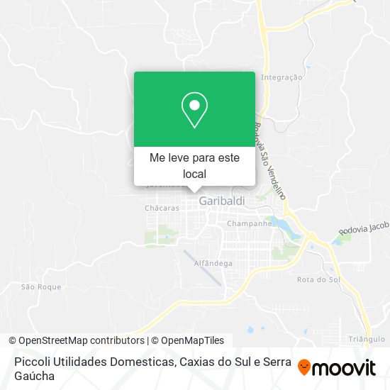 Piccoli Utilidades Domesticas mapa