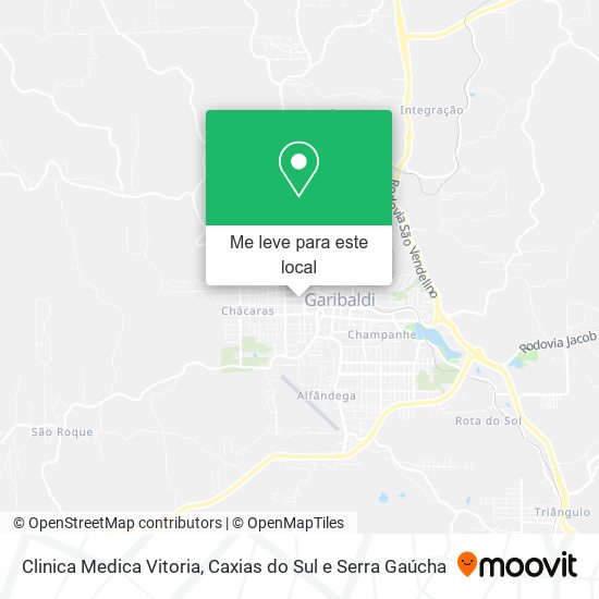 Clinica Medica Vitoria mapa