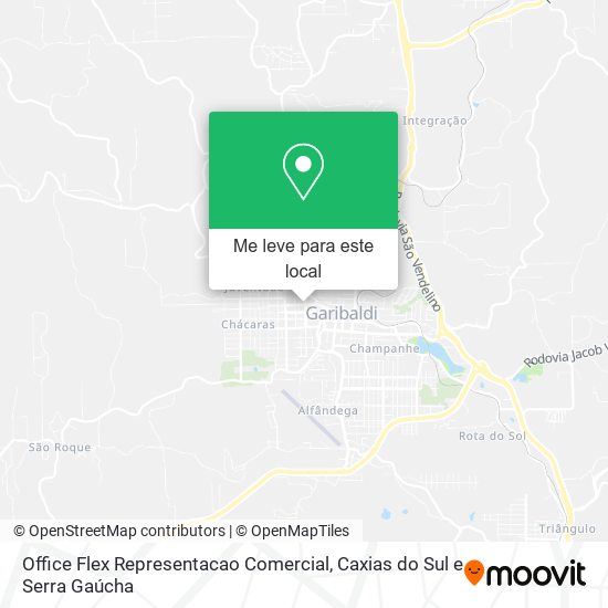 Office Flex Representacao Comercial mapa