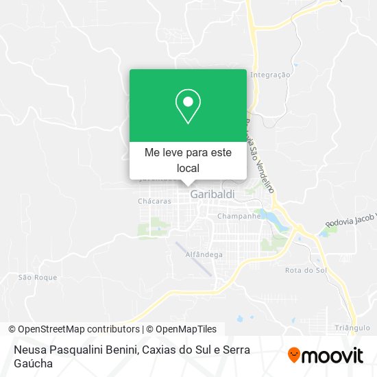 Neusa Pasqualini Benini mapa