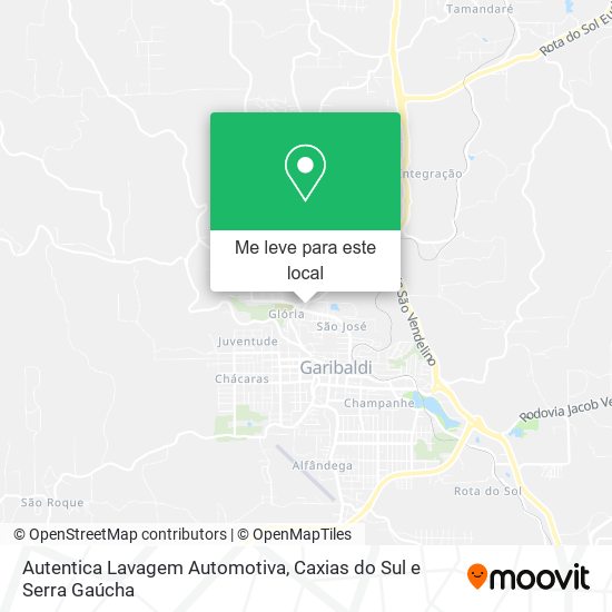 Autentica Lavagem Automotiva mapa