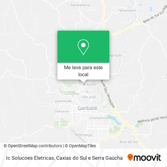 Ic Solucoes Eletricas mapa