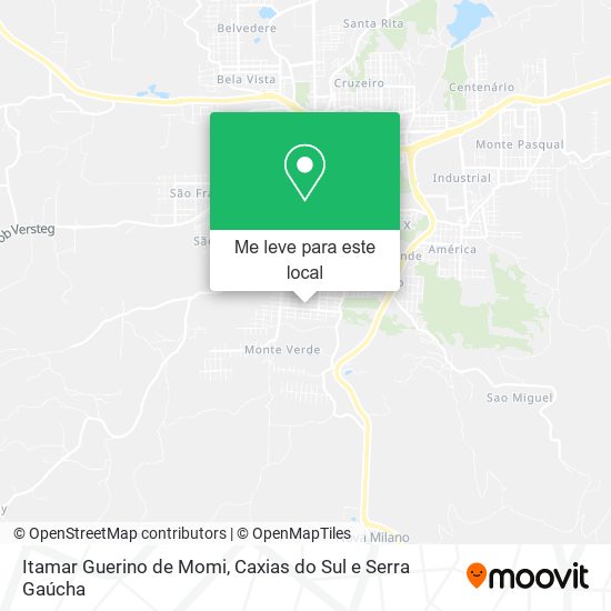 Itamar Guerino de Momi mapa