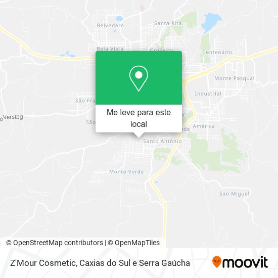 Z'Mour Cosmetic mapa