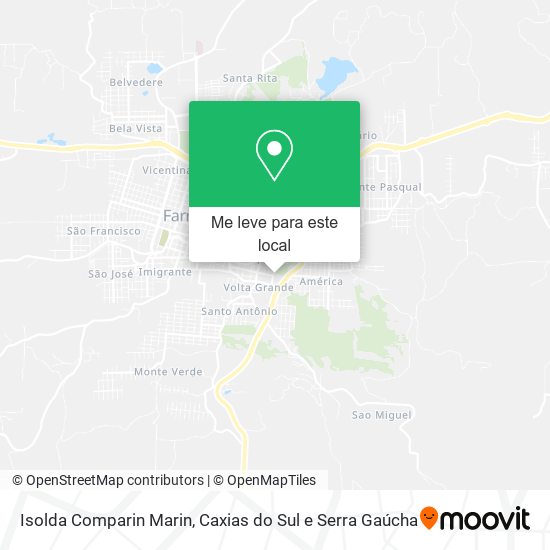 Isolda Comparin Marin mapa