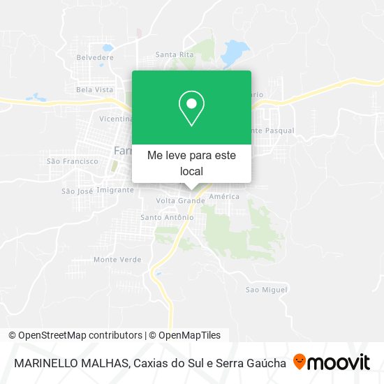 MARINELLO MALHAS mapa