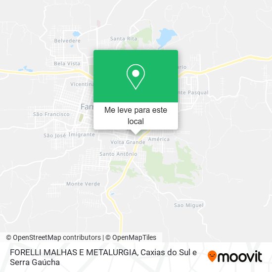 FORELLI MALHAS E METALURGIA mapa
