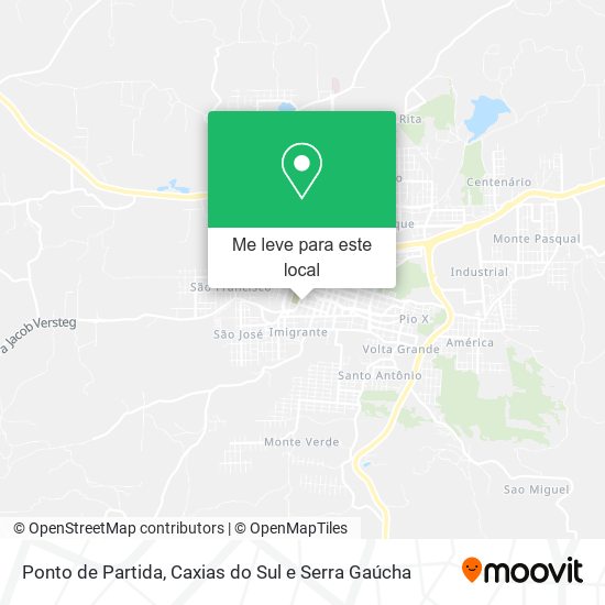 Ponto de Partida mapa