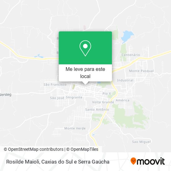 Rosilde Maioli mapa
