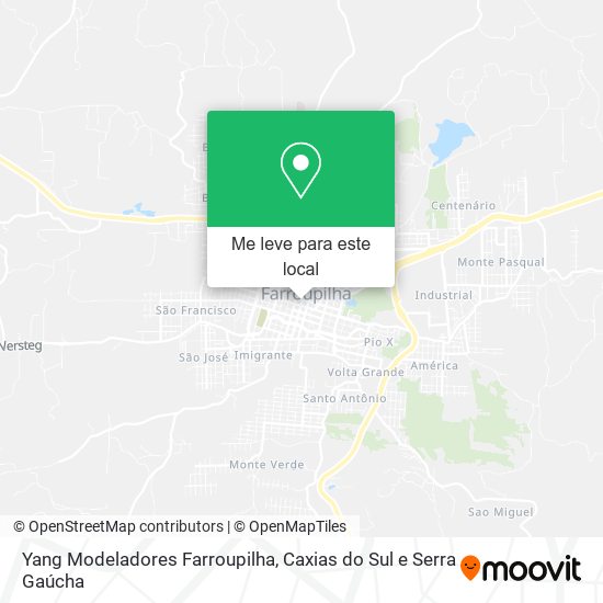 Yang Modeladores Farroupilha mapa