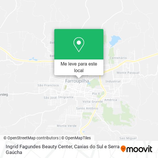 Ingrid Fagundes Beauty Center mapa