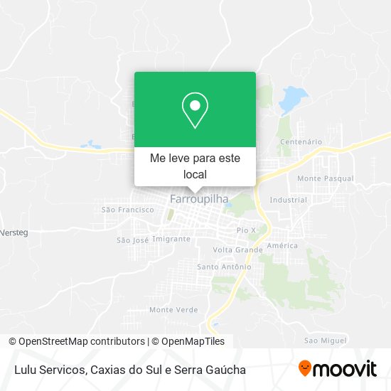 Lulu Servicos mapa