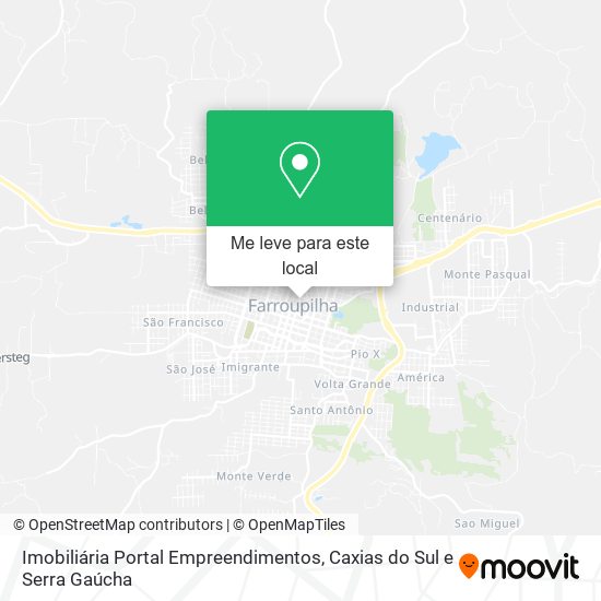 Imobiliária Portal Empreendimentos mapa