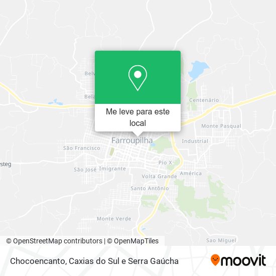 Chocoencanto mapa