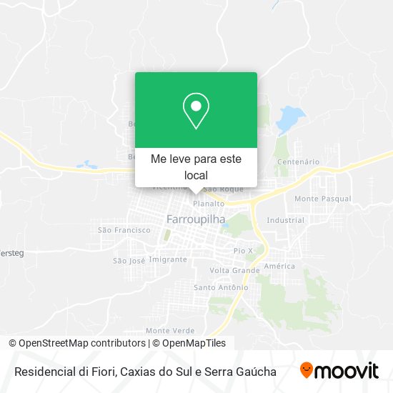 Residencial di Fiori mapa