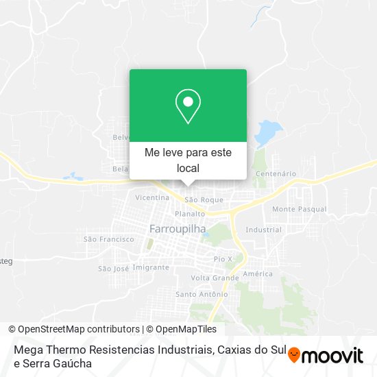 Mega Thermo Resistencias Industriais mapa