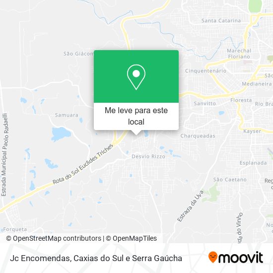 Jc Encomendas mapa