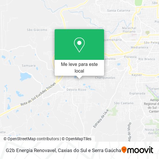 G2b Energia Renovavel mapa