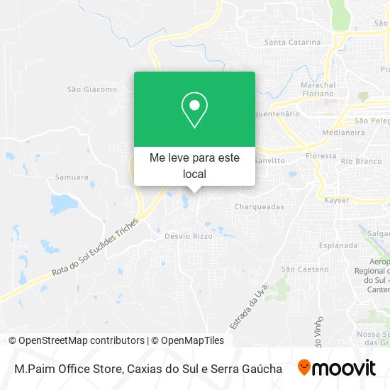 M.Paim Office Store mapa