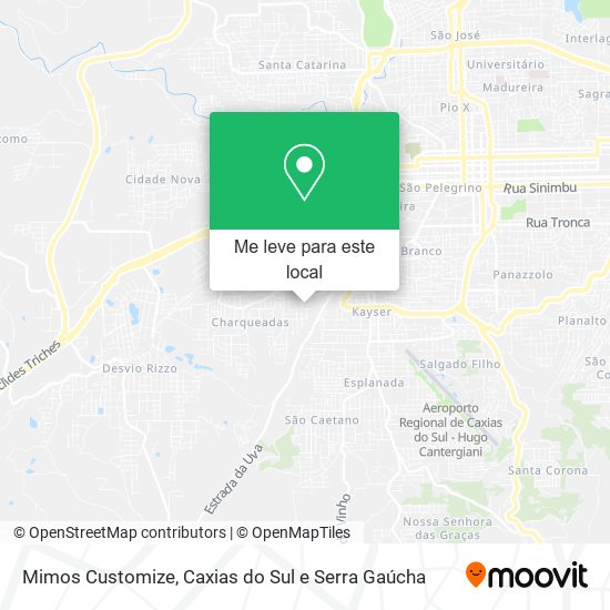 Mimos Customize mapa