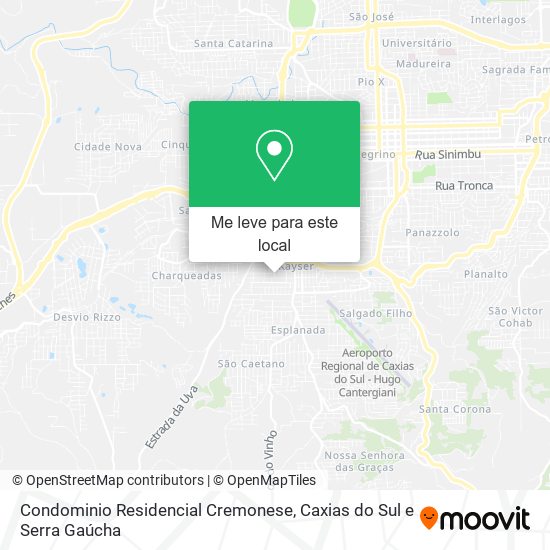 Condominio Residencial Cremonese mapa