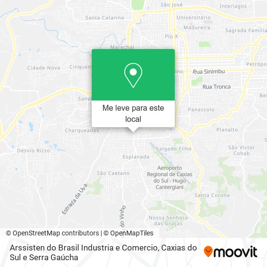 Arssisten do Brasil Industria e Comercio mapa