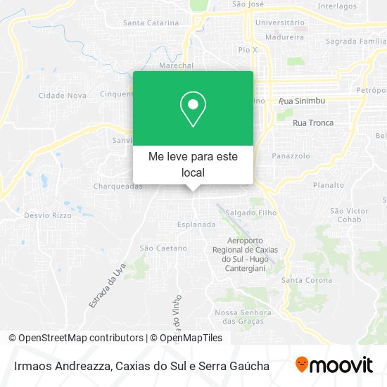 Irmaos Andreazza mapa