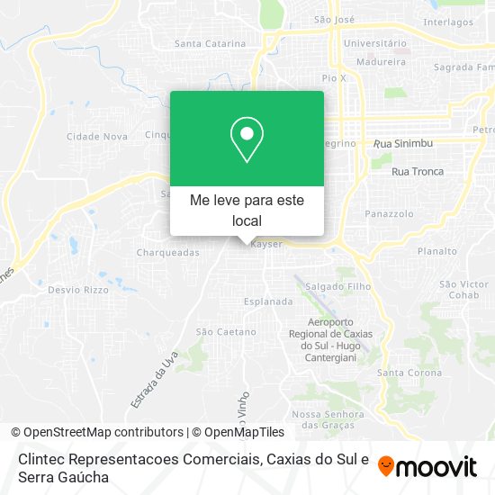Clintec Representacoes Comerciais mapa