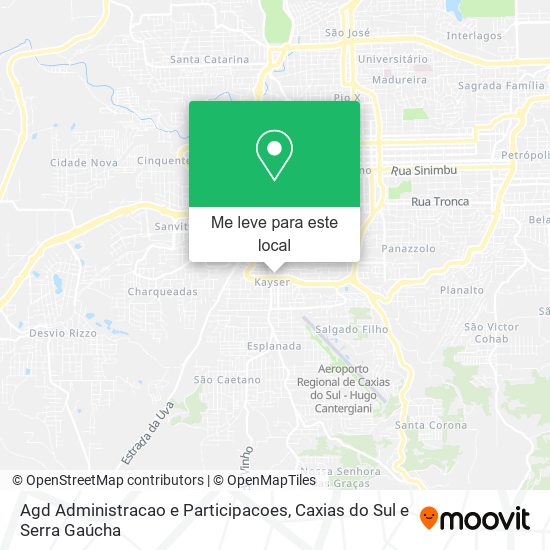 Agd Administracao e Participacoes mapa