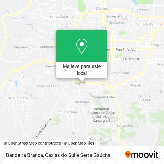 Bandeira Branca mapa