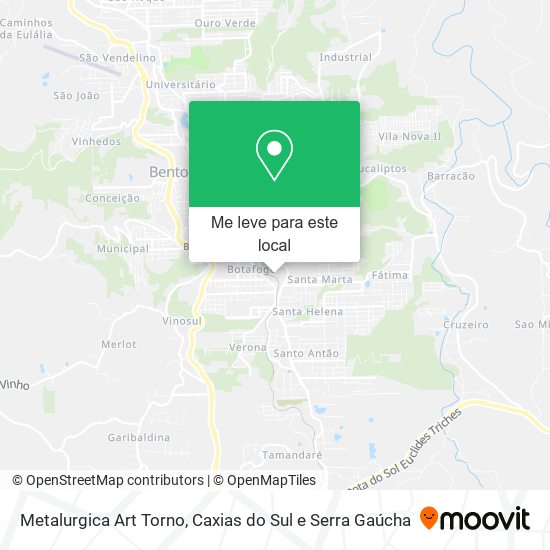 Metalurgica Art Torno mapa