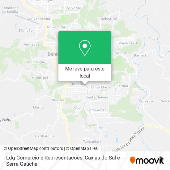 Ldg Comercio e Representacoes mapa