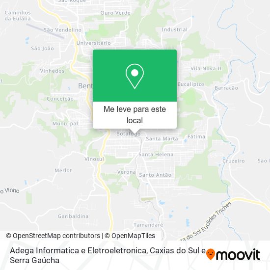 Adega Informatica e Eletroeletronica mapa