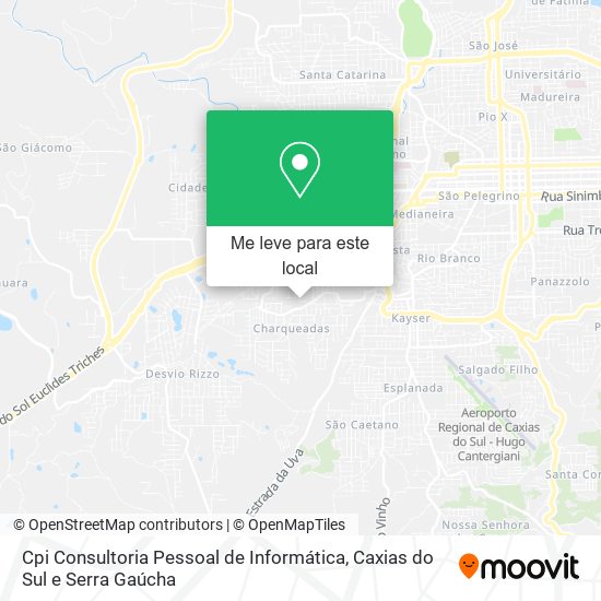 Cpi Consultoria Pessoal de Informática mapa