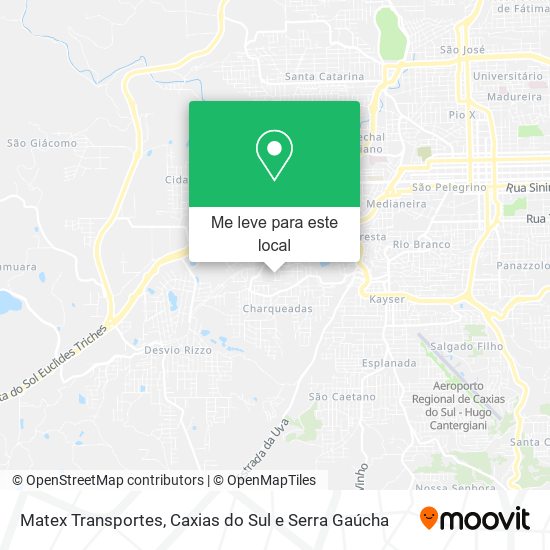 Matex Transportes mapa