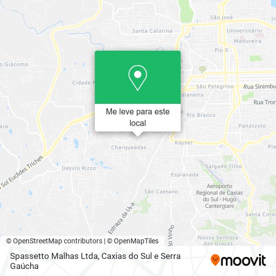 Spassetto Malhas Ltda mapa