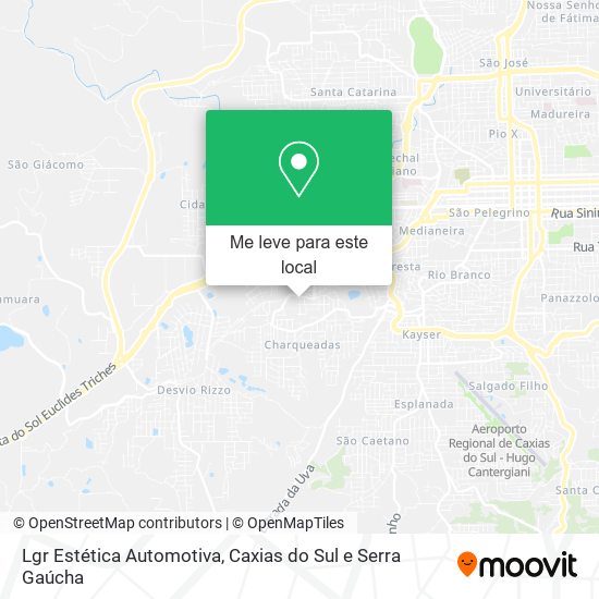 Lgr Estética Automotiva mapa