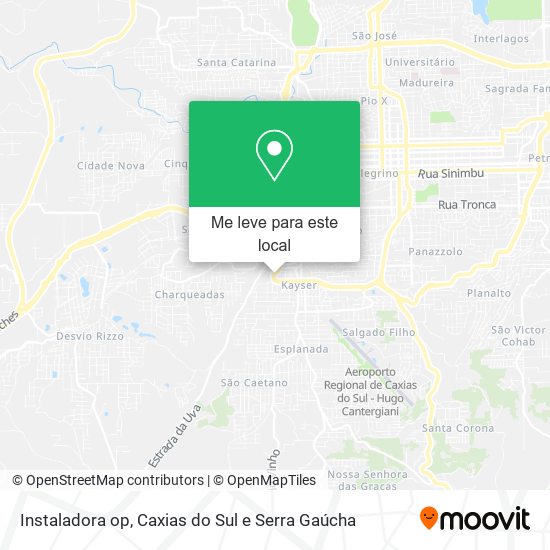 Instaladora op mapa