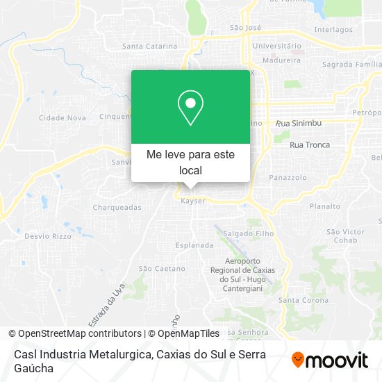 Casl Industria Metalurgica mapa