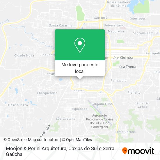 Moojen & Perini Arquitetura mapa