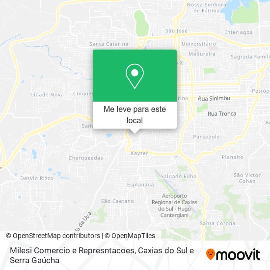 Milesi Comercio e Represntacoes mapa