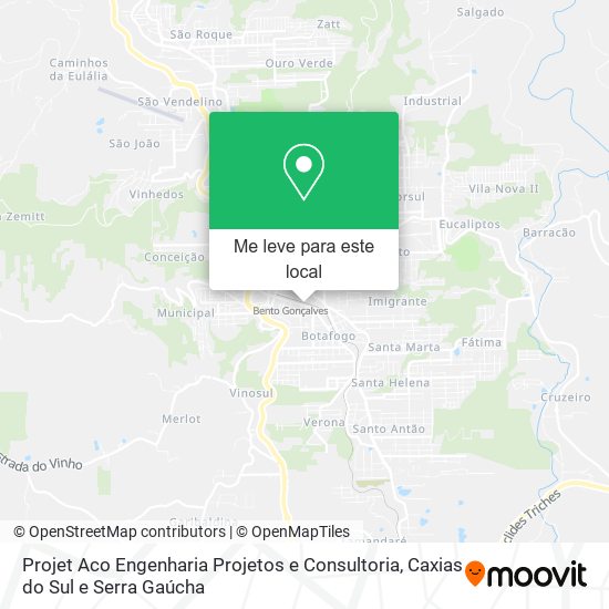 Projet Aco Engenharia Projetos e Consultoria mapa